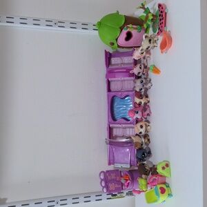 LPS 10 Characters, Limo, Accessories